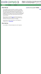 Mobile Screenshot of codesimply.com